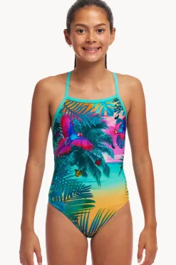 One Pieces^Funkita Girls The Beach Strapped In One Piece Multi