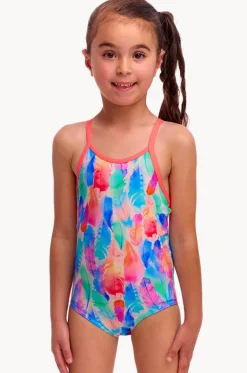 One Pieces^Funkita Girls Tickle Pink One Piece Blue/natural