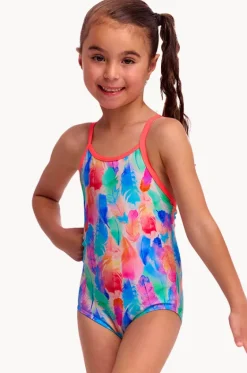 One Pieces^Funkita Girls Tickle Pink One Piece Blue/natural