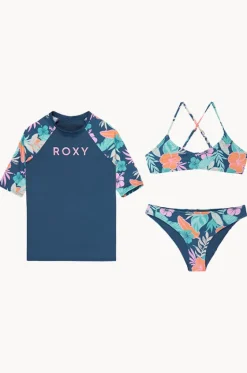 Rashies & Sunsuits^Roxy Girls Tropical 3 Piece Set Indigo