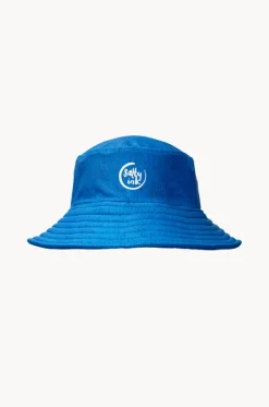Hats^Salty Ink Girls Tropicana Bucket Hat Blue