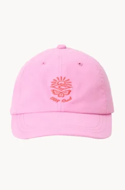 Hats^Rip Curl Girls Washed Twill Cap Taffy pink