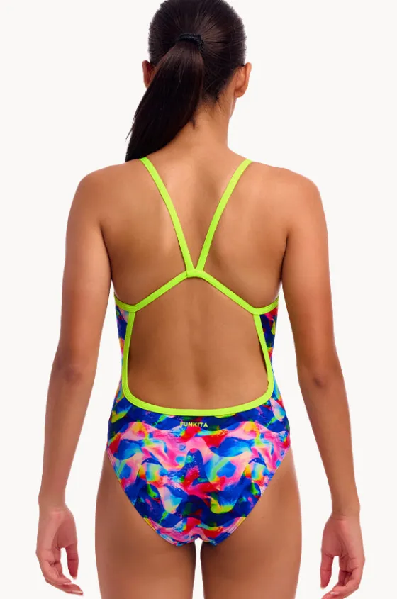 One Pieces^Funkita Girls Wet Wave Single Strap One Piece Multi