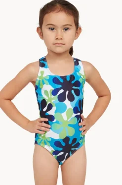 One Pieces^Zoggs Girls Wild Child Action Back One Piece Green/Blue
