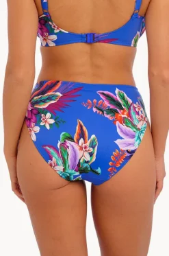 Bottoms^Fantasie Halkidiki Mid Rise Brief Marine