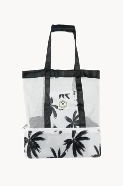 Cooler Bags|Picnic Vibes^Good Vibes Havana 2 In 1 Beach Cooler Bag Black/white