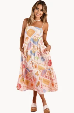 Dresses^Go Girl Havana Ellie Midi Dress White