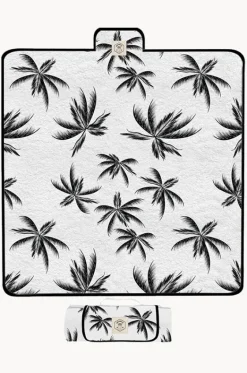 Picnic Vibes^Good Vibes Havana Picnic Mat White/black