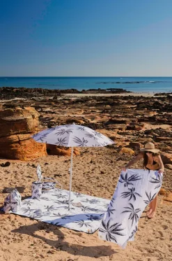 Picnic Vibes^Good Vibes Havana Picnic Mat White/black