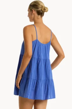 Dresses^Sea Level Heatwave Short Sundress Blue