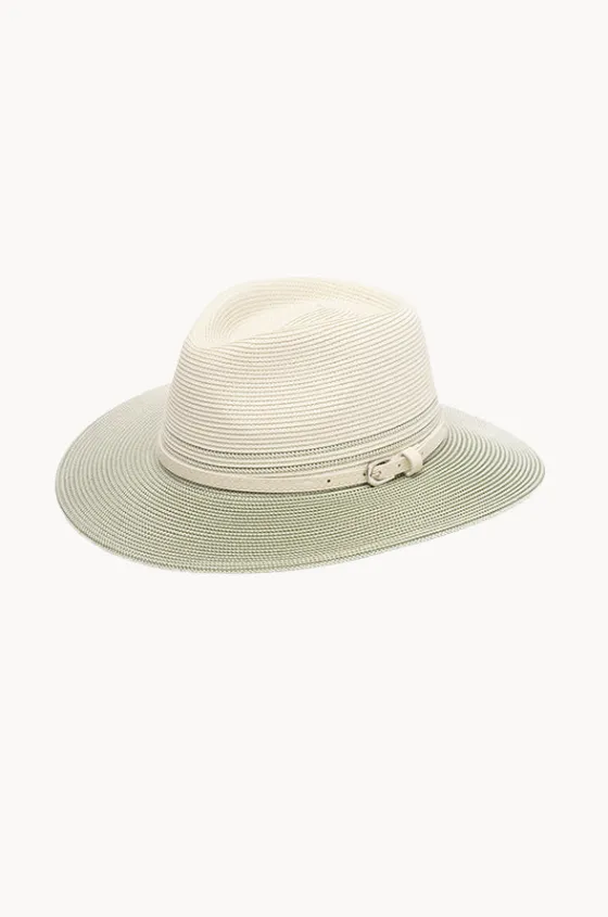 Headwear^Cancer Council Australia Heritage Town & Country Adjustable Fedora Sage