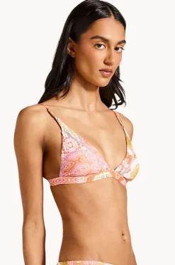 Bikini Tops^Tigerlily Herra Christie Longline Tri Multi
