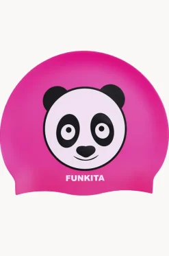 Swim Caps^Funkita Hey Panda Swim Cap Pink