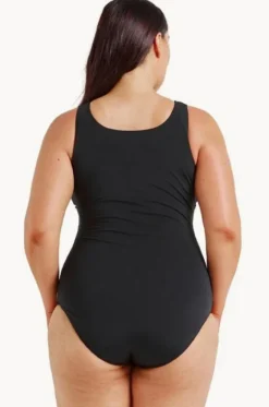 One Pieces^Capriosca High Neck One Piece BLACK