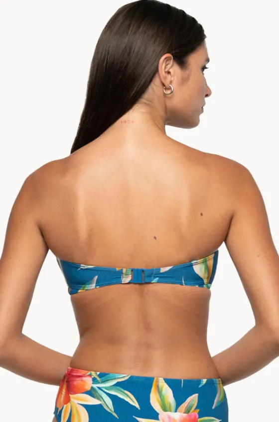 Bikini Tops^Nip Tuck Hula Hula Jacinta D/dd Bandeau Blue