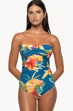 One Pieces^Nip Tuck Hula Hula Jacinta One Piece Blue