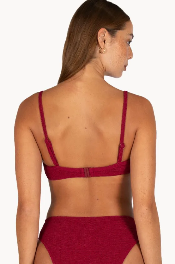 Bikini Tops^Baku Ibiza B/C Cup Underwire Bra Scarlet
