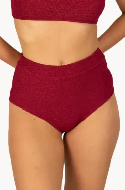 Bottoms^Baku Ibiza Cheeky Boyleg Scarlet