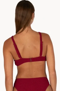 Bikini Tops^Baku Ibiza D/DD Cup Underwire Tri Scarlet