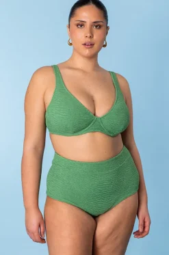 Bikini Tops^Baku Ibiza DD/E Cup Underwire Bra Moss