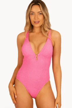 One Pieces^Baku Ibiza Longline One Piece Flamingo