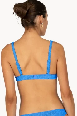 Bikini Tops^Baku Ibiza Ring Front Bra Maya blue