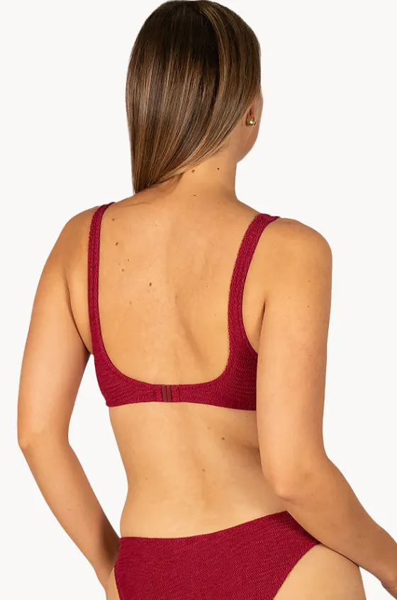 Bikini Tops^Baku Ibiza Scoop Bralette Scarlet