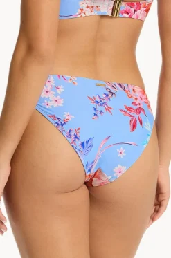 Bottoms^Sea Level Indochine Tie Side Cheeky Pant Light blue
