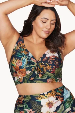 Bikini Tops^Artesands Into The Saltu Cezanne D/DD Cup Bra Navy