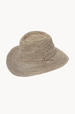 Headwear^Cancer Council Australia Jacqui Knit Adjustable Fedora Camel