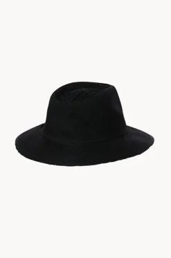 Headwear^Cancer Council Australia Jacqui Knit Fedora Black