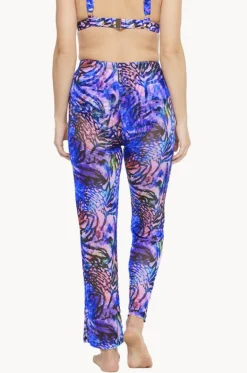 Pants^Togs Swimwear Jaipur Mesh Pant Purple/multi