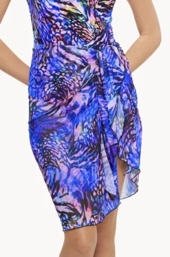 Sarongs^Togs Swimwear Jaipur Mesh Sarong Purple/multi