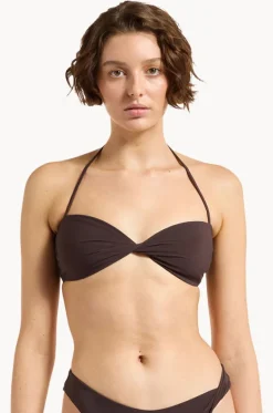 Bikini Tops^Jets et Bandeau Chocolate