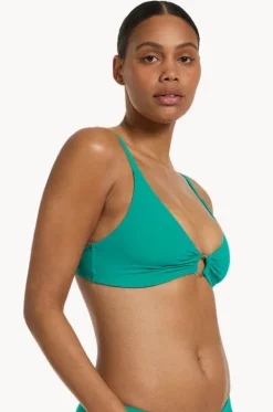 Bikini Tops^Jets et C/D Cup Trim Tri Top Mineral