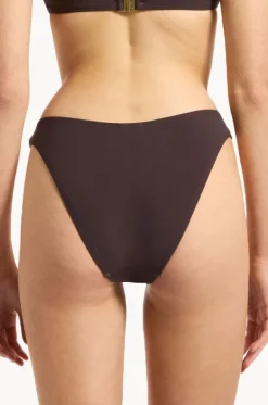 Bottoms^Jets et High Leg Pant Chocolate