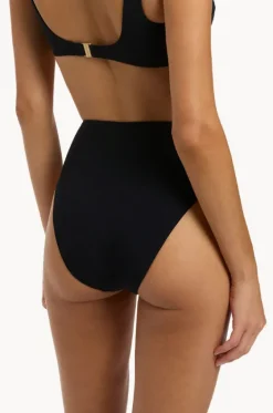 Bottoms^Jets et High Waist High Leg Pant BLACK