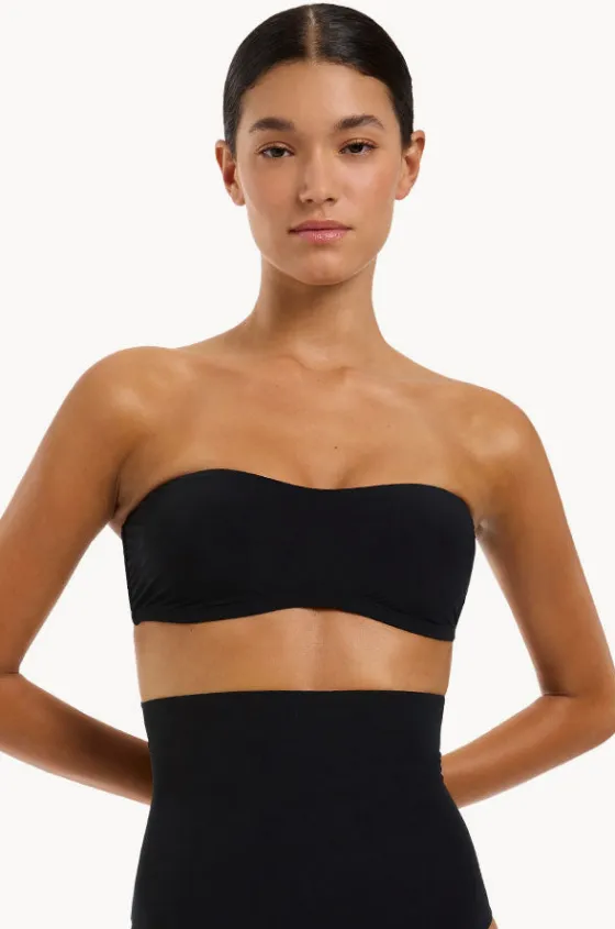 Bikini Tops^Jets et Minimal Bandeau Top BLACK