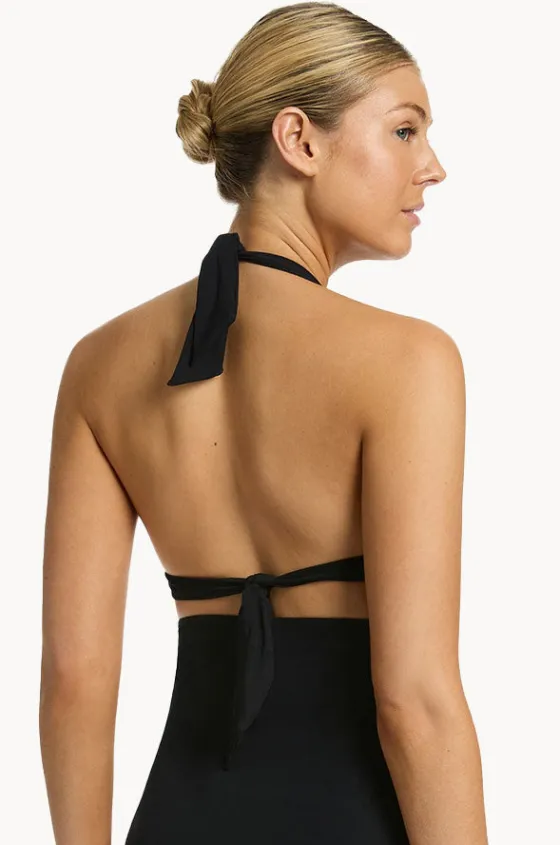 Bikini Tops^Jets et Moulded Halter Black