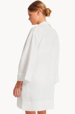 Overswim^Jets et Pull Over Kaftan White