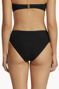 Bottoms^Jets et U Trim Mid Pant Black