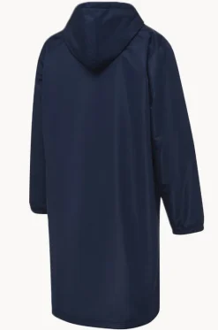 Towel Robes & Ponchos|Towel Robes & Ponchos^Speedo Junior Unisex Logo Deck Coat Navy