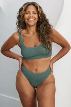 Bikini Sets^Artesands Kahlo Crop Set Sage