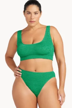 Bikini Sets^Artesands Kahlo Crop Set Green