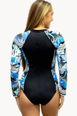 Rashies & Sunsuits^Salty Ink Kailani Reef Long Sleeve Sunsuit Blue