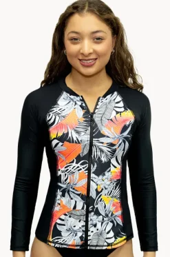 Rashies & Sunsuits^Salty Ink Kailani Reef Long Sleeve Suntop Coral