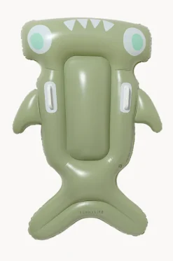 Pool Inflatables^Sunny Life Kids Salty The Shark Lie On Float Khaki