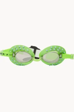 Goggles|Goggles^Sunny Life Kids Shred Shark Swim Goggle Green