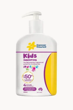 Travel|Home & Body^Cancer Council Australia Kids Sunscreen Pump 50+ 500ml