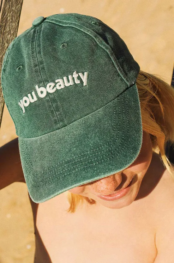 Hats|Hats^Skwosh Kids You Beauty Cap Green